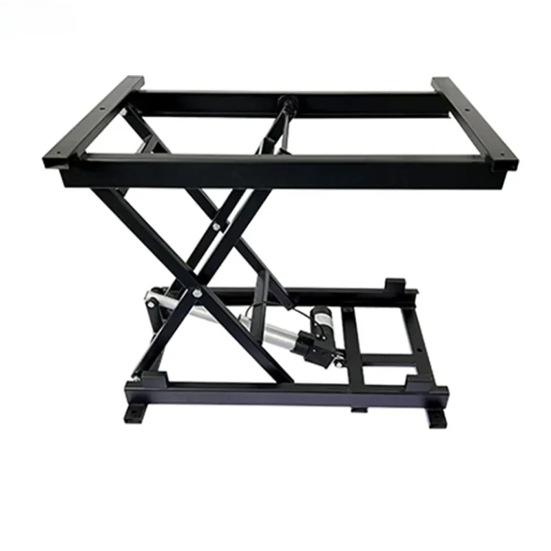 Dining Table 24V Lifting Hardware Folding Iron Frame760x680x430 300kg Multifunctional Electric Wired Remote Control Coffee Table