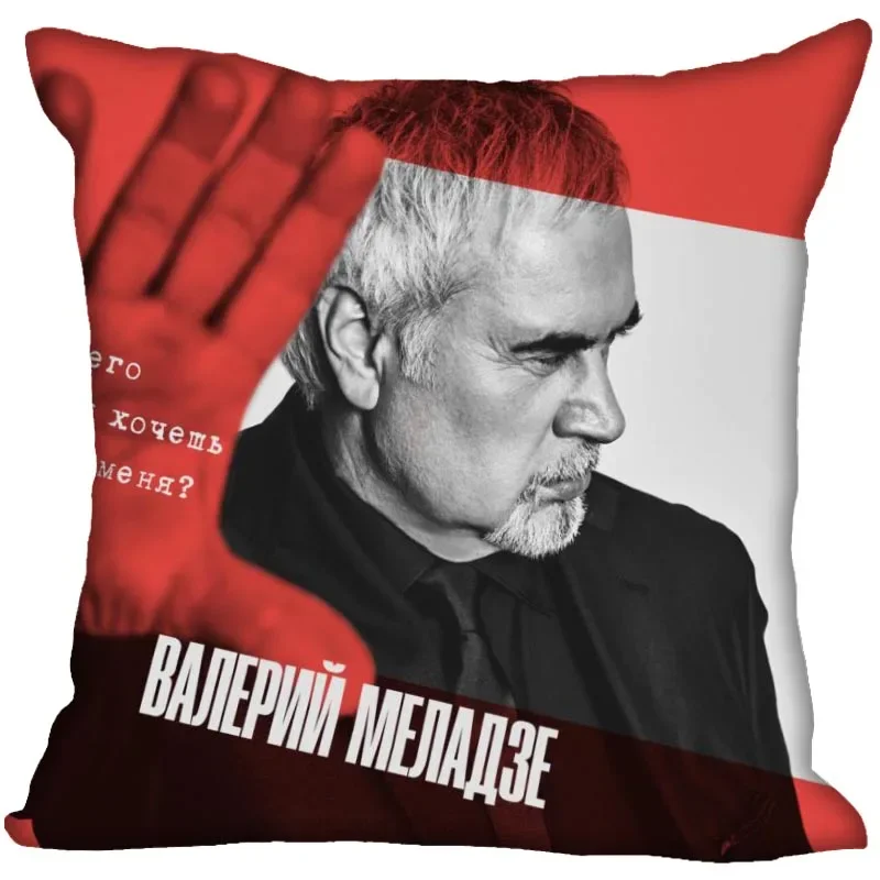 New Arrival Valeriy Meladze Pillow Cover Bedroom Home Decorative Pillowcase Square Zipper Pillow Cases Satin Soft No Fade 0603