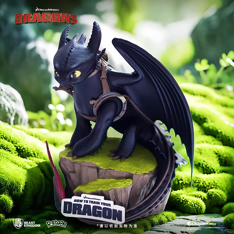 

Коллекционная статуэтка Беззубика Ночной Ярости из «Как приручить дракона» от Beast Kingdom, настольный декор, аниме-фигурка, подарок для фанатов кино