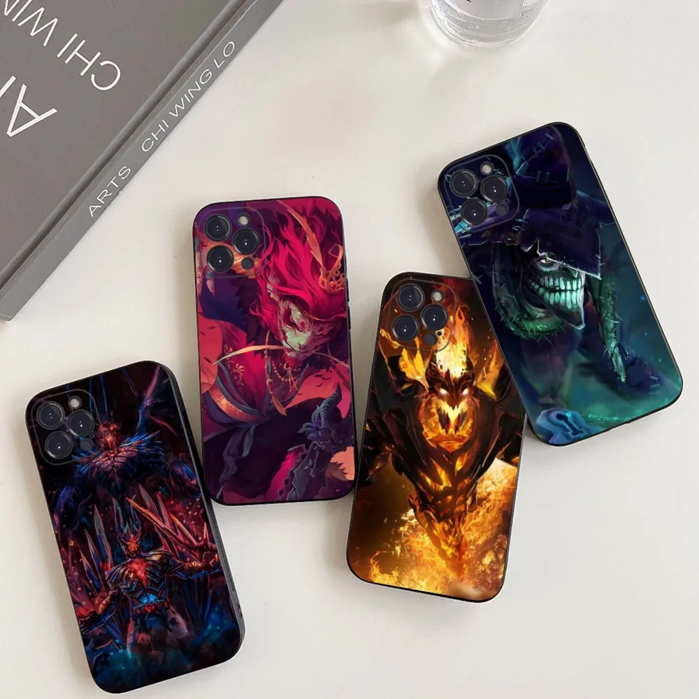 Dota 2 Phone Case For iPhone 14 11 12 13 Mini Pro XS Max Cover 6 7 8 Plus X XR SE 2020 Funda Shell