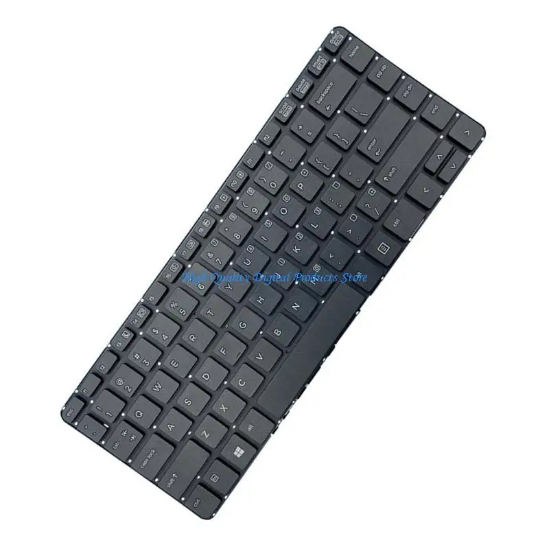 إصلاح لوحة مفاتيح كمبيوتر محمول U2JE لبروبوك 430 G1 جهاز كمبيوتر محمول US تخطيط اللغة الإنجليزية مع الإضاءة الخلفية #2