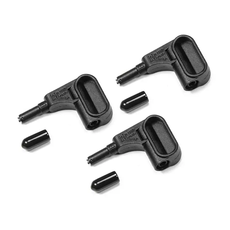 AEE6-Multimeter Magnetic Connector 4Mm Banana Plug Connector Accessory Measurement Tool Component Magnet Probe Terminal