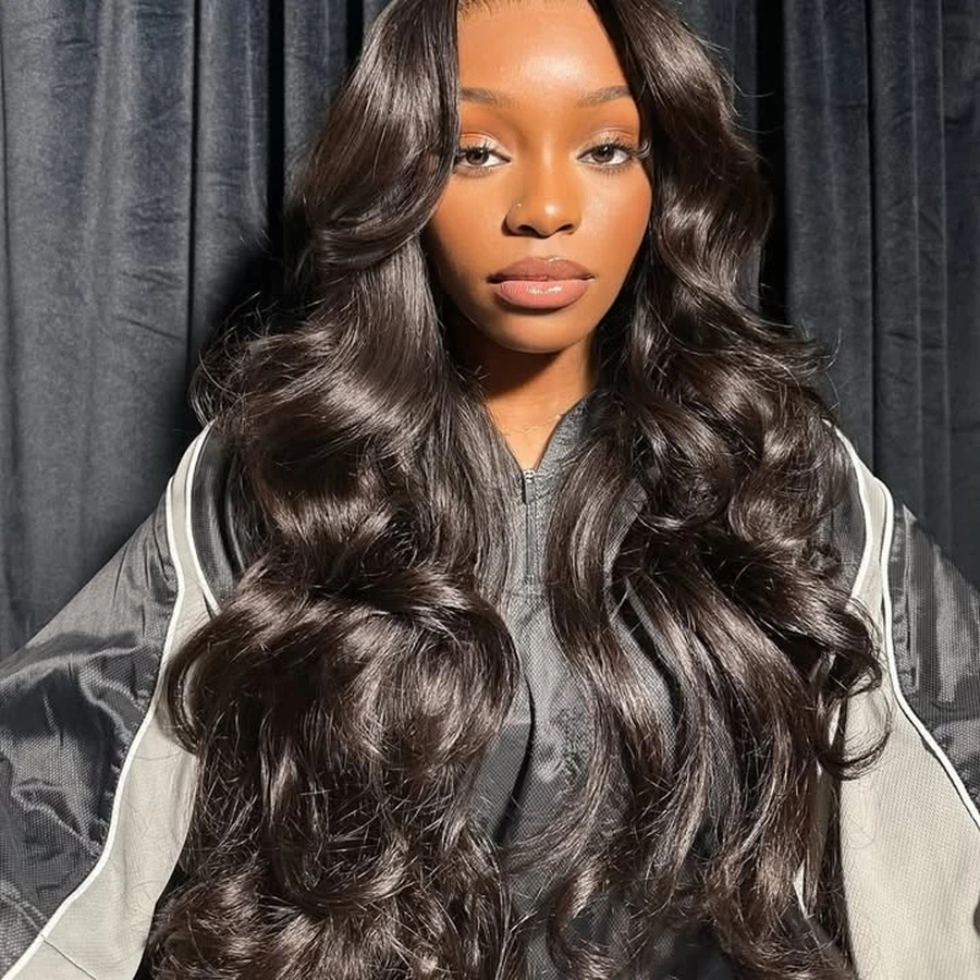 

200 Density Body Wave Lace Front Human Hair Wigs 30 40 Inch Water Wave HD 13x4 Loose Lace Frontal Wig 13x6 Brazilian For Women