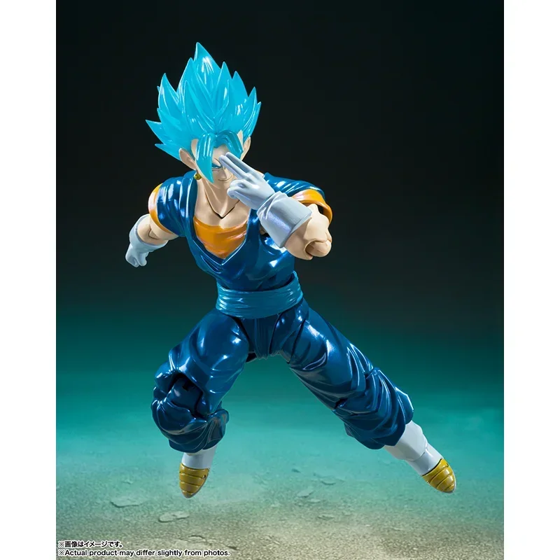 100 % Original Bandai S.H.Figuarts Super Saiyajin Gott Super Saiyajin Vegito Exklusive NYCC 2024 SHF Vegito Actionfigur Modellspielzeug