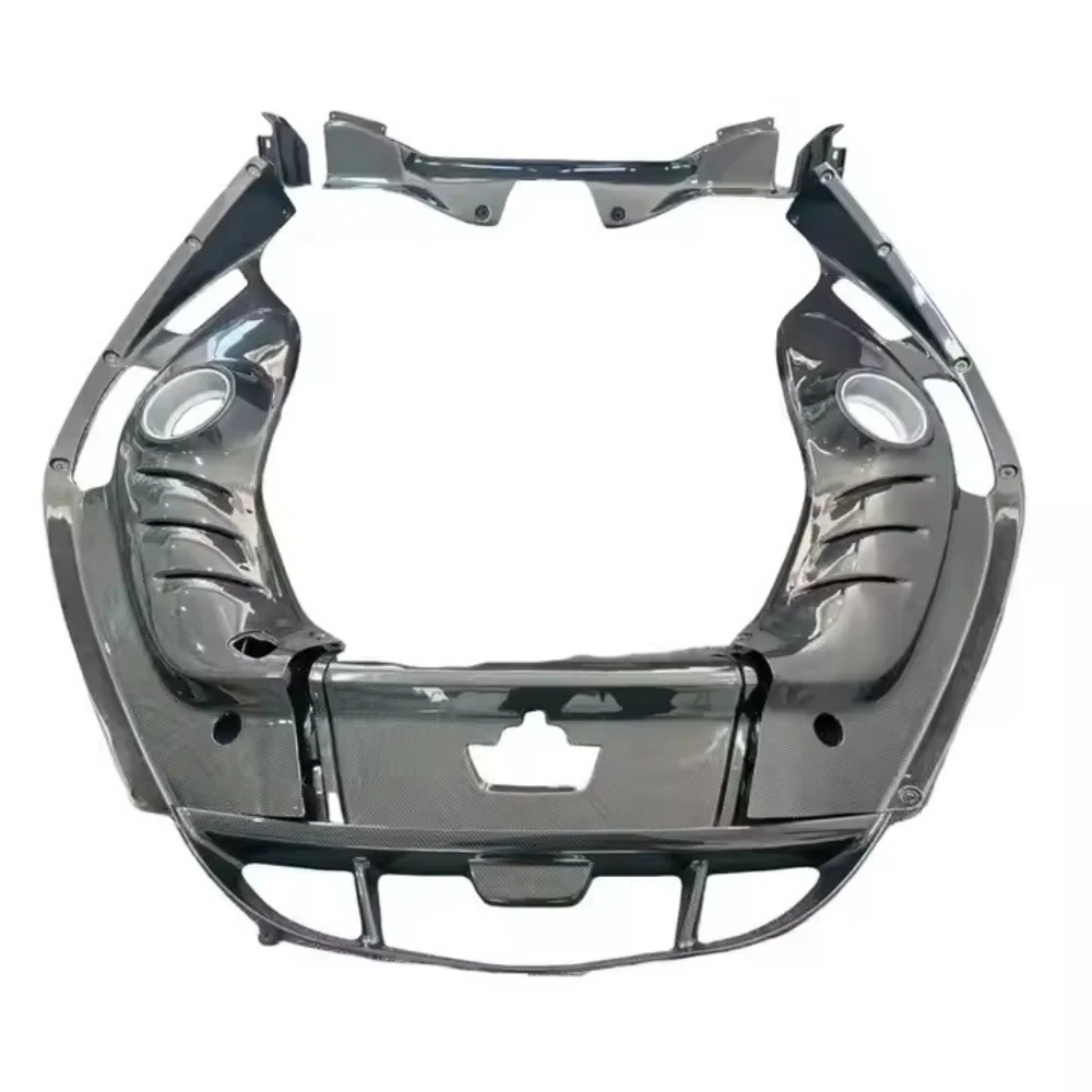 Hot Selling OEM Style Dry Carbon Fiber Rear Cabin Trim Panel Suitable for Ferrari 296GTB Body Kit Upgrade and Modification