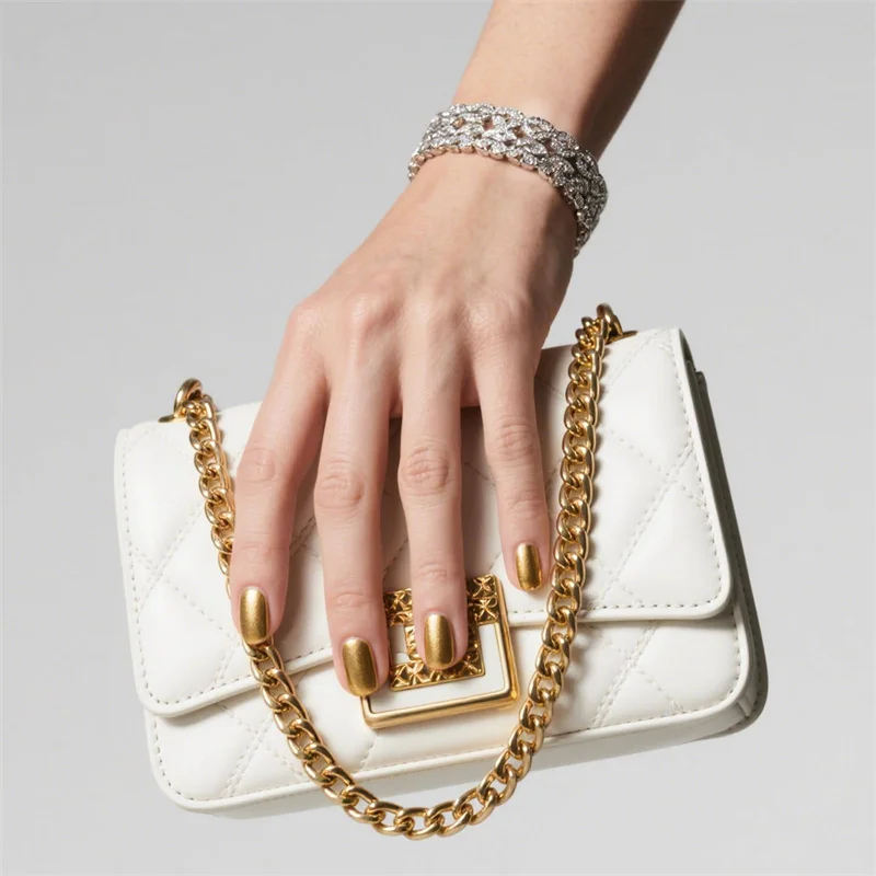 HOLIN Gold Replacement Straps Handbags Large Accessories for Coach Handbags Chain Strap 45CM