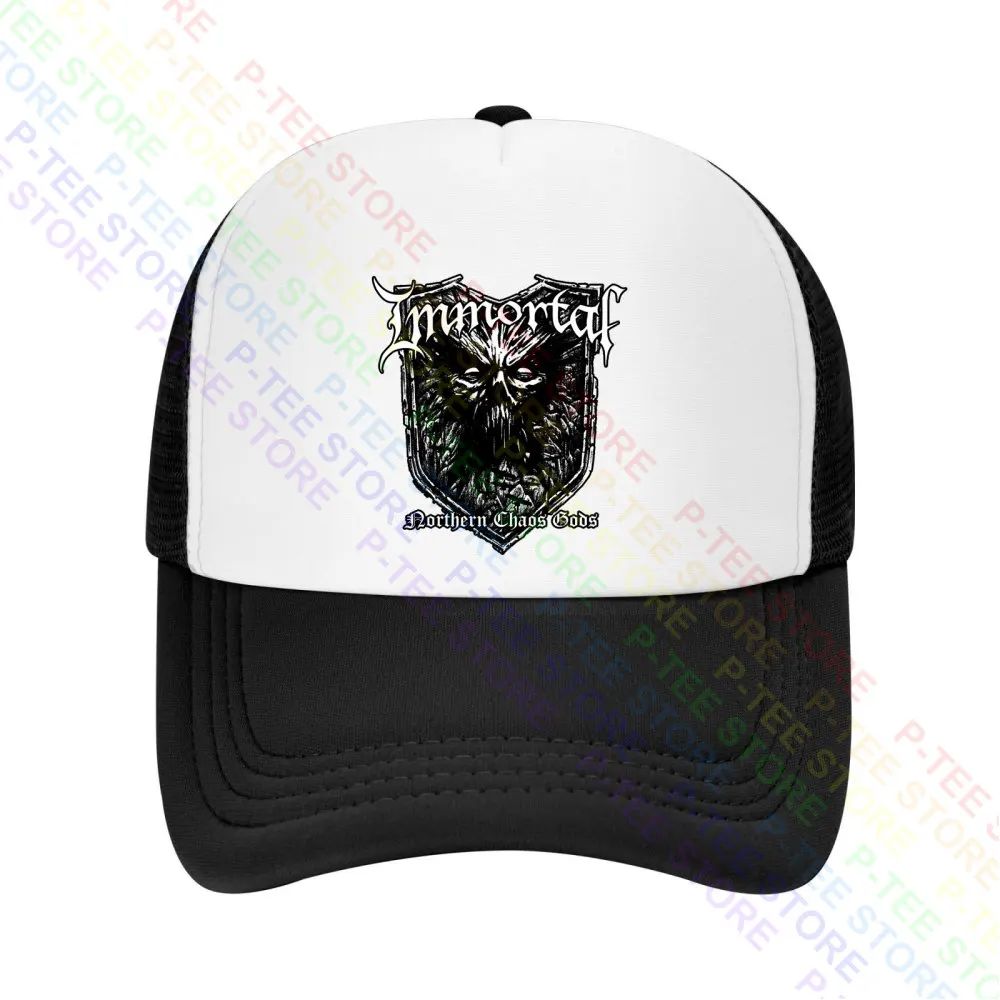 Immortal S Metal Boné, Snapback Caps, chapéu De Balde De Malha