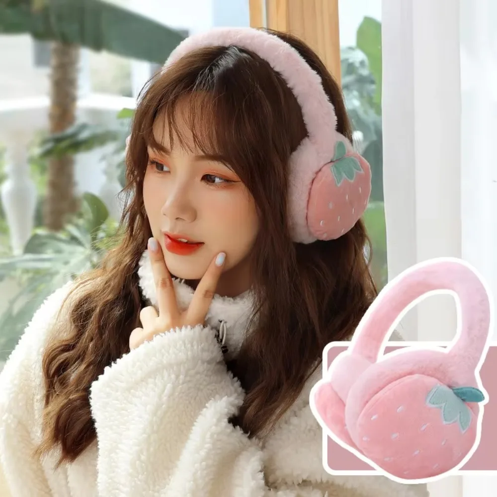 Soft Cute Crown Earmuffs Cold Protection Adjustable Plush Earmuffs Winter Accessories Portable Windproof Ear Cap