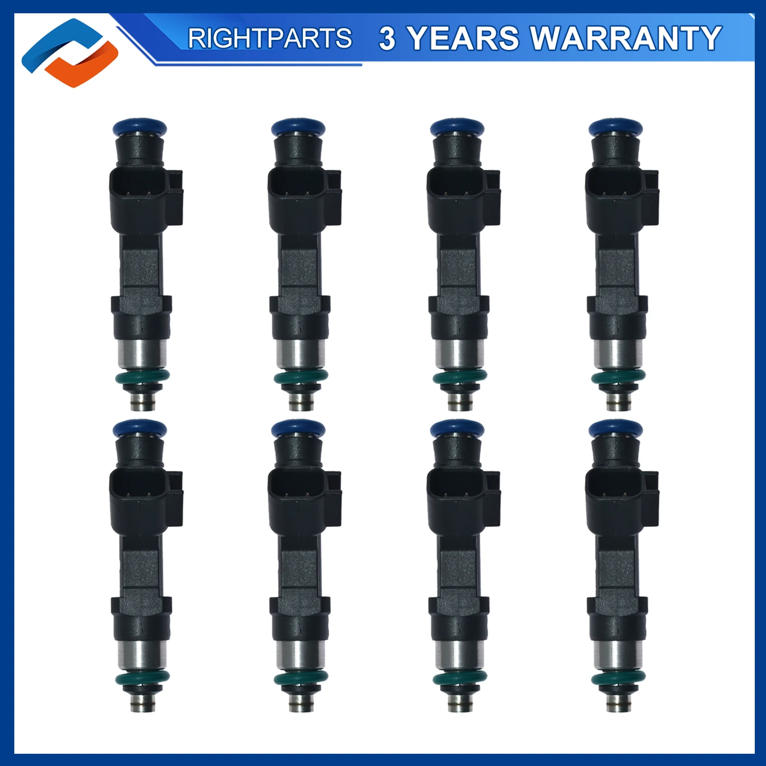 8PCS 0280158083 Fuel Injectors For 06-10 Cadillac DTS XLR SRX 06-11 Buick Lucerne 832-11206