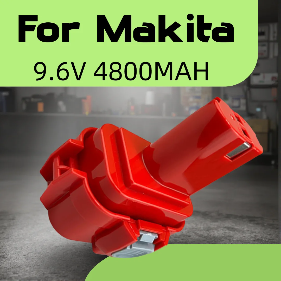 

For Makita PA09 9120 9100 9100A 9133 4800mAh 9.6V Ni-MH Rechargeable Battery for Power Tools 6226D 6908D 6503D 6991D