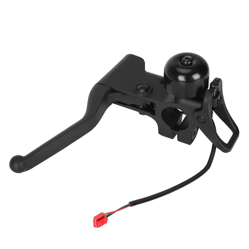 

148*110mm Brake Handle Brake Handle With Bell 108.6g Weight 148*110mm Size Line Length 195mm Long-term Use Plastic Construction