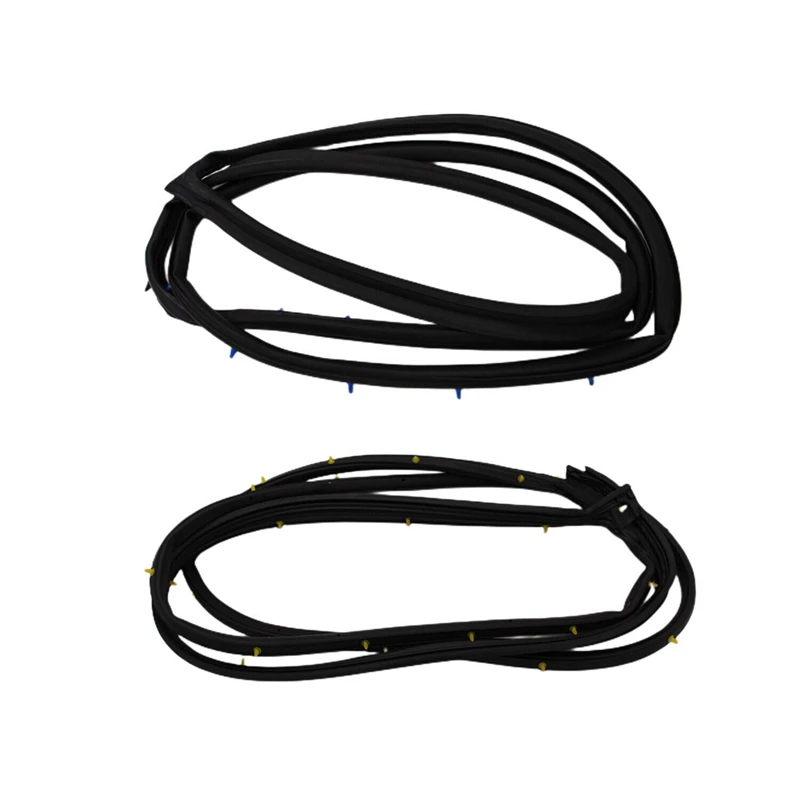 

2Pcs Rear Left Right Side Door Weatherstrip Moulding Seal 72850-TA5-A02 72810-TA5-A02 For Honda Accord Sedan 2008-2012