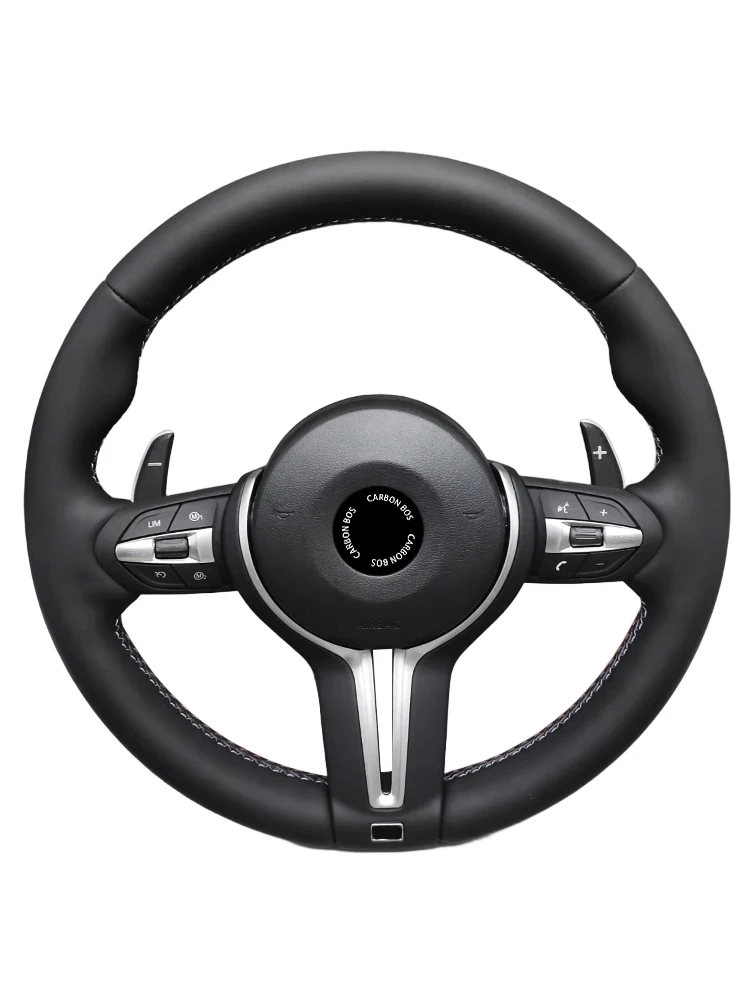 

Real Leather Steering Wheel For BMW F01 F06 F10 F11 F30 F31 F34 F35 F40 F44 F25 F26 for BWM M3 M5 1 3 5 7 series Steering Wheel