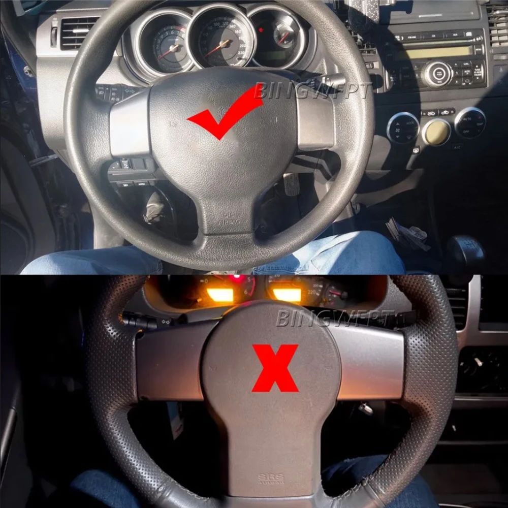 Cruise Control Steering Wheel Buttons For Nissan Sylphy 2005-2017 Tiida 2005 2006 2008 Livina 2007-2010 Car Accessories
