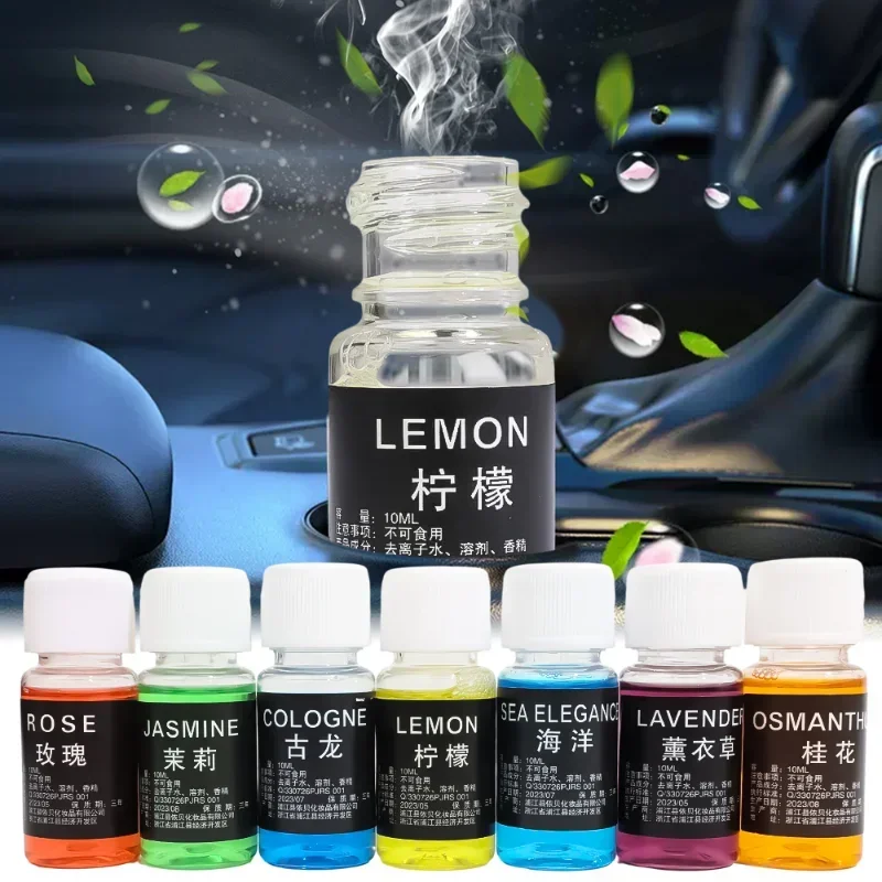 Car Perfume Refill Liquid Essential Oil Air Freshener Replenishment For Auto Natural Plant Aroma Diffuser Fragrance Humidifier
