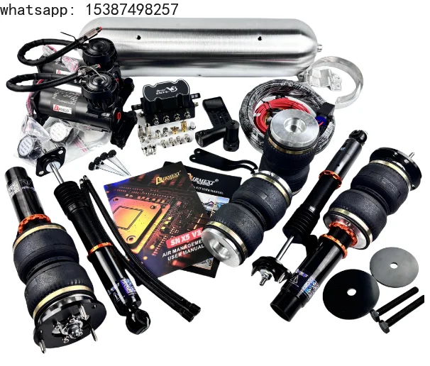 For New Air Suspension  FULL KIT/AIRRIDE/Airlift/Pneumatics/Air Management/adjustable Shock Absorber