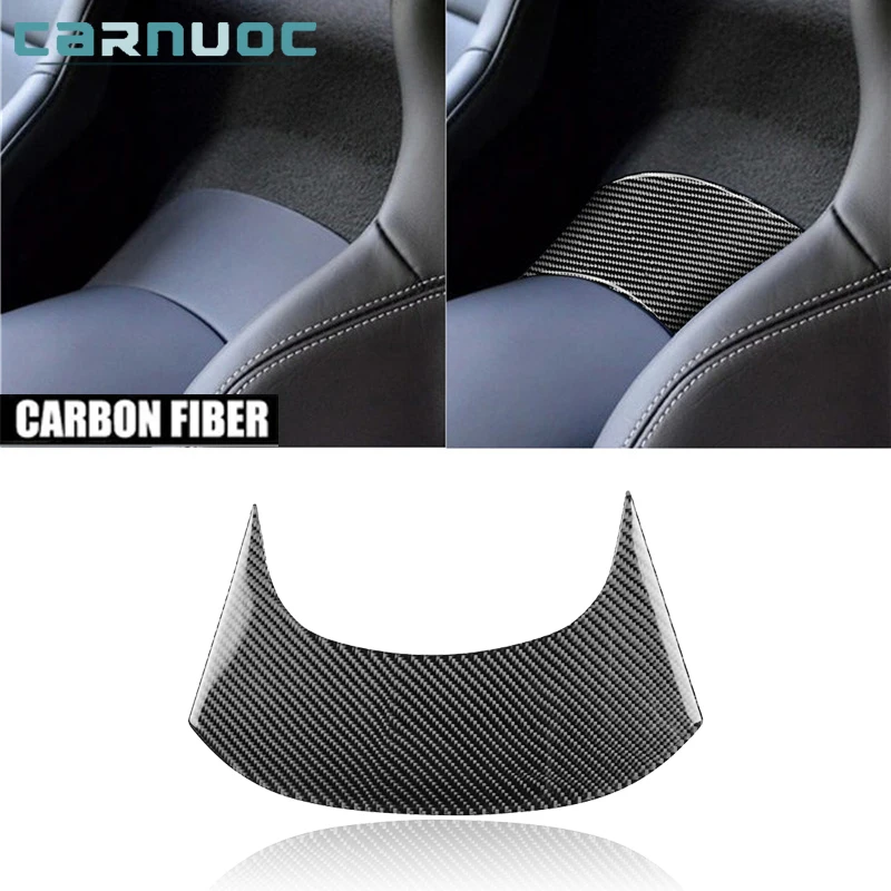 

Car Interior Accessories For Chevrolet Corvette C7 2014 2015 2016-2019 Carbon Fiber Rear Center Decorative Stickers Cover