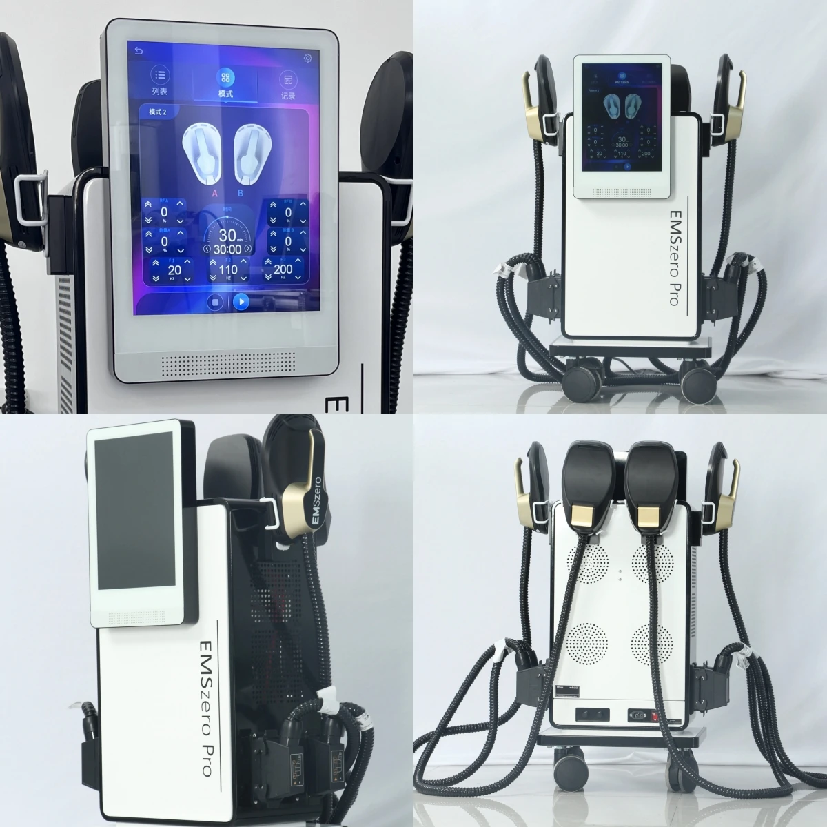 EMS-Machine électrique amincissante pour le corps, sculpte les muscles, élimine les graisses, perte de poids, portable, électromagnétique, RF