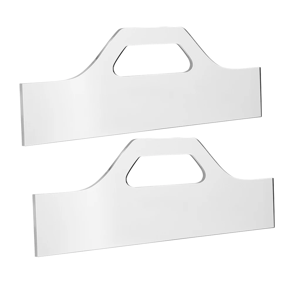 

2pcs Acrylic Cutting Board H Templates Clear Transparent Kitchen Gadgets Protective Film Router Stencils Woodworking Tools