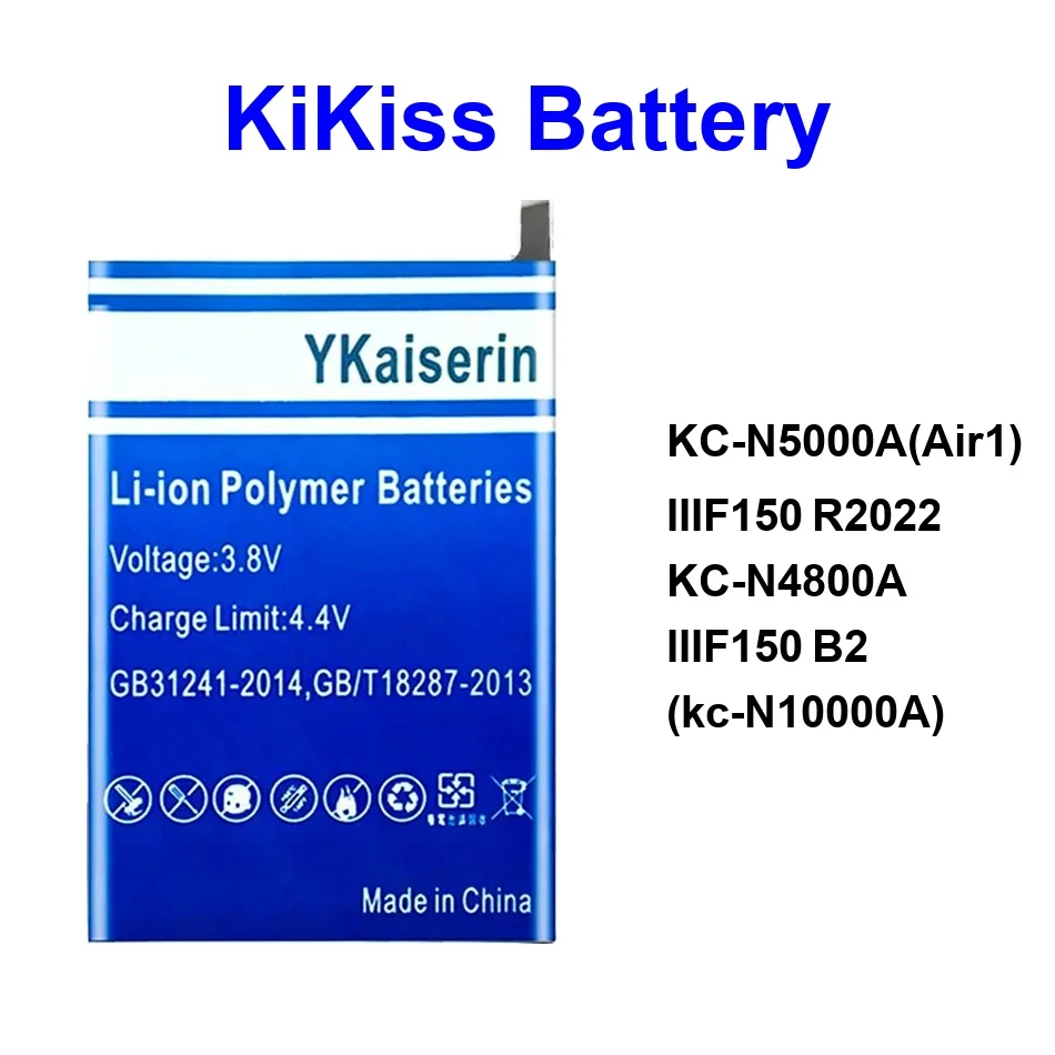 

Mobile Phone Battery Safe KC-N4800A KC-N5000aair1 5400-11000Mah For Oukitel IIIF150 Air B2 H2022 R2022 1 II Iii 2022 Pro