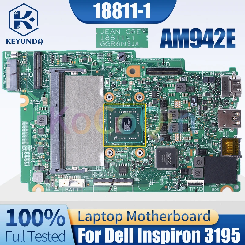 

18811-1 For Dell Inspiron 3195 Notebook Mainboard 00PGDY H10101 00PGDY H10101 AM942E Laptop Motherboard Full Tested