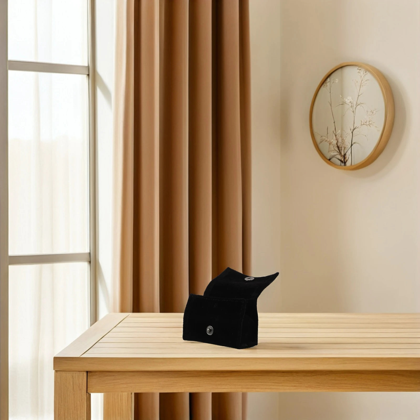 

Portable Mini Ring Box Jewelry Organizer Travel Small Jewelry Case Rings Earrings Studs Compact Lightweight Scratch Protection