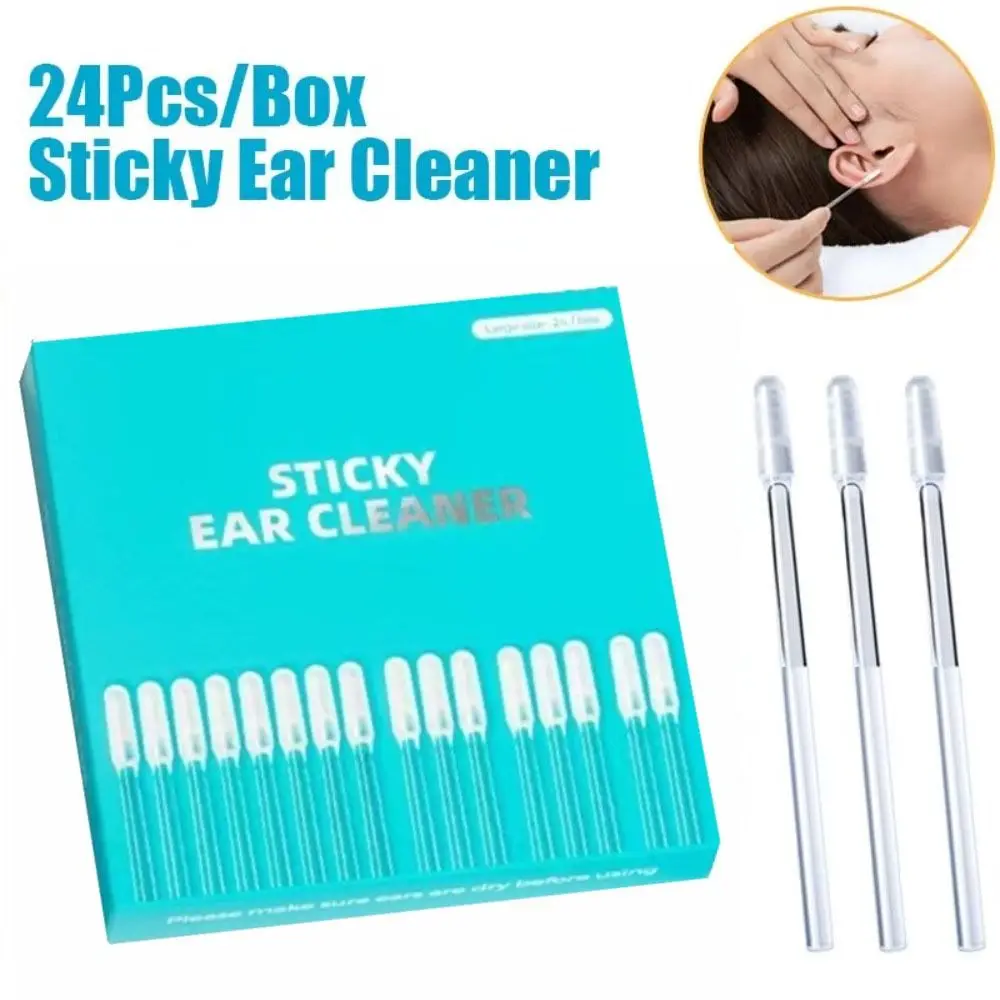New Kids Silicone Disposable Ear Swabs Soft Ear Cleaner Ear Wax Removal Tool Sticky Ear Swabs Adults image 6