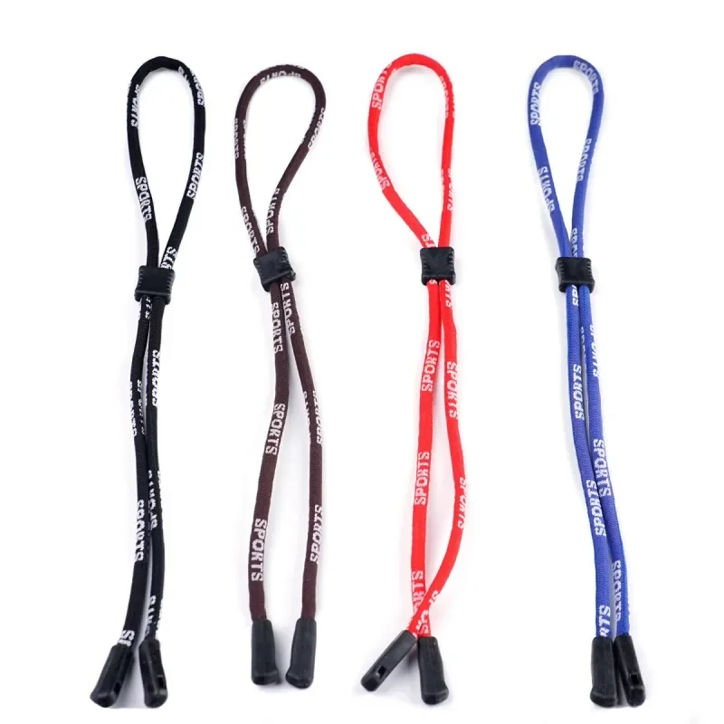 Glasses Strap Neck Cord Antiskid Sports Rope Glasses Cord Adjustable Sunglasses Sports Rope Glasses Accessories 4PCs Wholesale