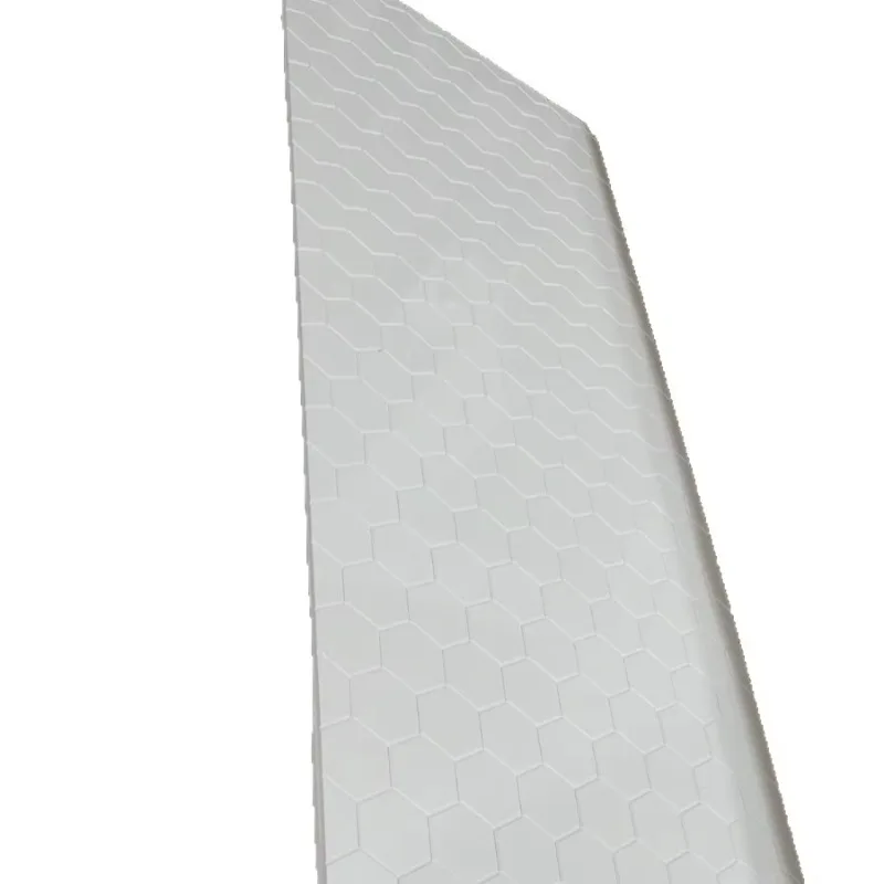 Custom acrylic faux stone engraved pattern background wallboard for home decoration
