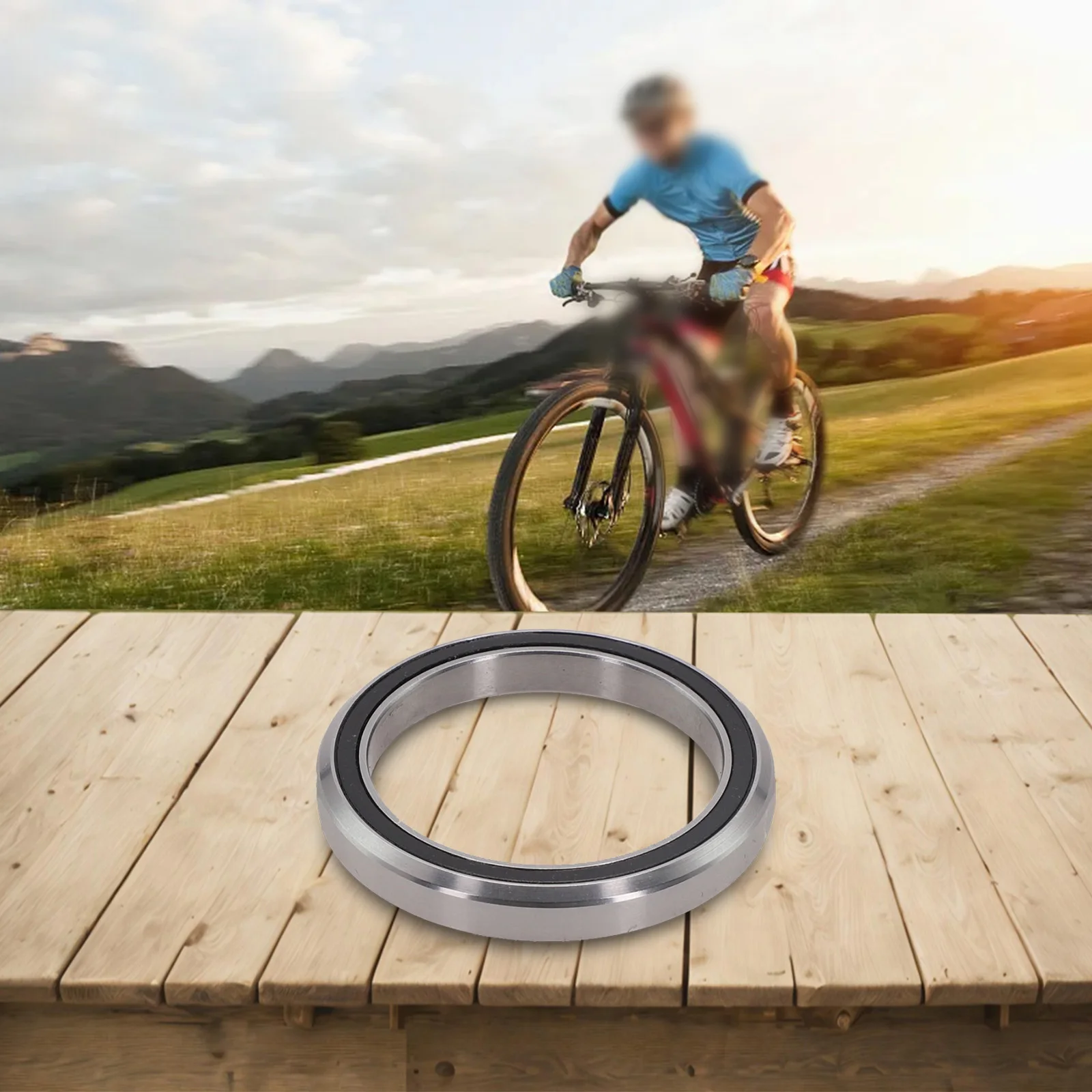 Silver Control MTB Road Bikes Smooth Operation Headset Bearings Monitor Brightness Package Content Riding Experience