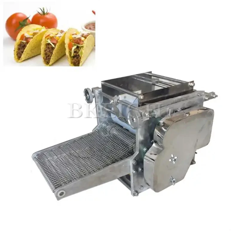 

Electric Commercial Corn Cake Making Machine Spring Rolls Cake Machine Commercial Dough Round Cake Cutting Machine