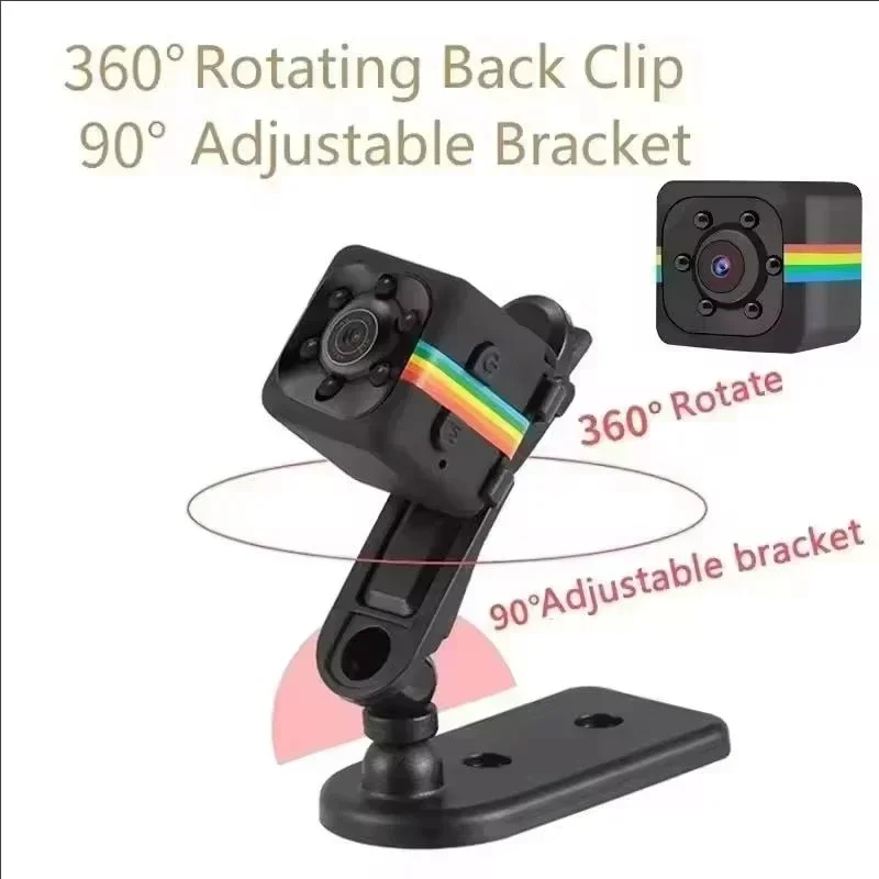 SQ11 1080P HD Mini Camera Smart Webcam IR Night Vision Card Direct Recording Surveillance IP Camera