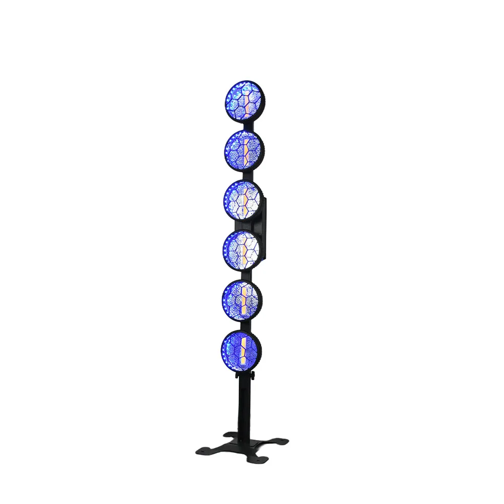 2pcs DJ Professional Light Bar 300W Vertical Retro Halogen Blinder Light LED Cob Effect Lighting for Club Events and Performance