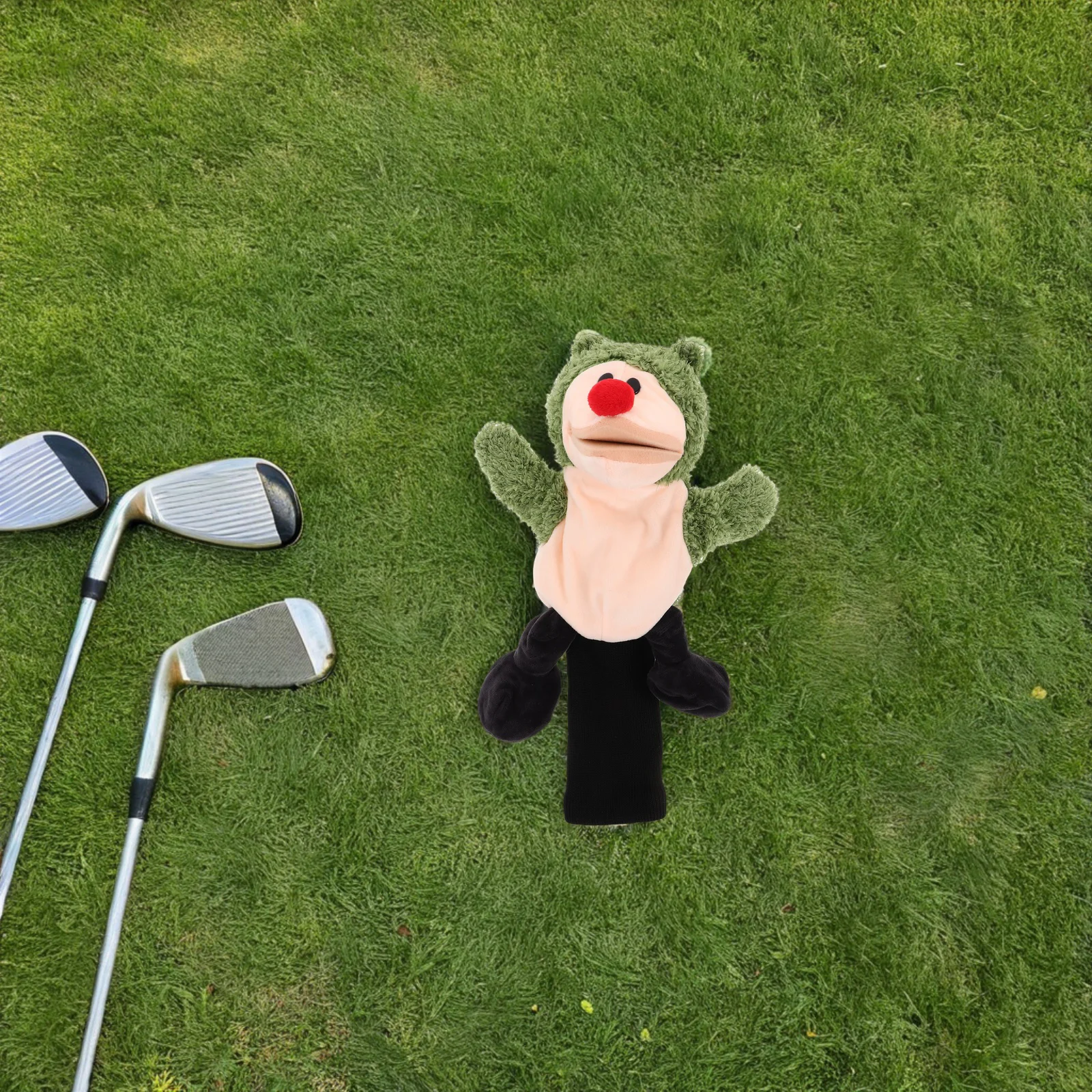 

1pc Cute Hedgehog Head Cover Driver Putter Mallet Headcover Golfing Equipment Protective Sleeve Universal Fit Scratch Proof Easy