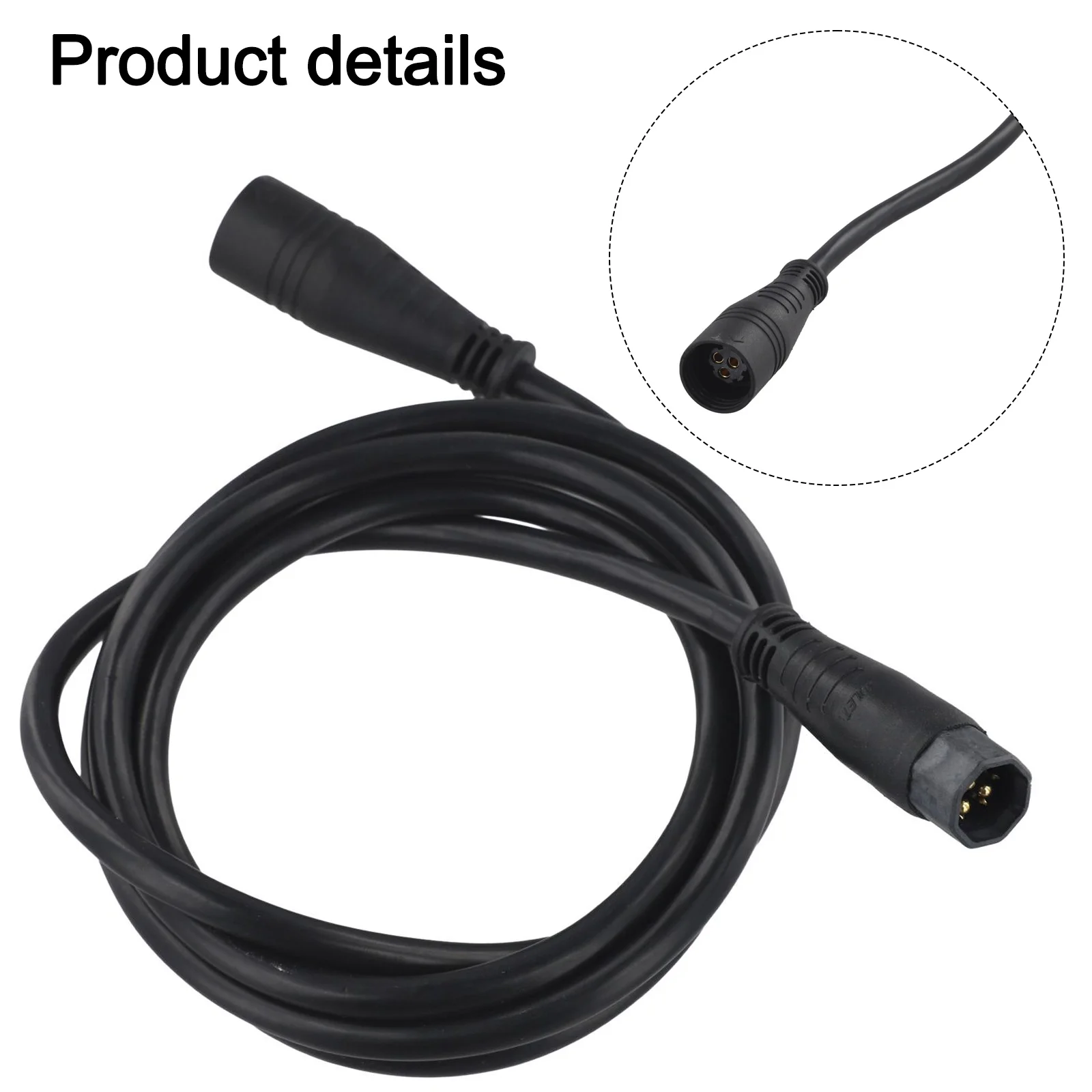 

Ремонт двигателя, 9-контактный кабель двигателя, удлинительный кабель 1600 мм для аксессуаров для электронного велосипеда, кабель «мама-папа» для двигателя электронного велосипеда