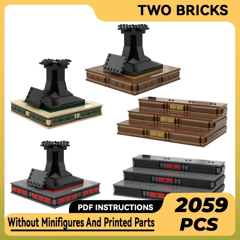 Popular Star Movie Model Moc Building Bricks Large Dark Side Stand Technology Modular Blocks Gift Christmas Toy DIY Set Assembly