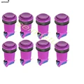 8 pcs purple