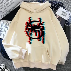 Miles Morales Hoodies Dames Met Lange Mouwen En Esthetische Y 2K Esthetisch Shirt Met Capuchon Trekt Vrouwelijke Vintage Trui