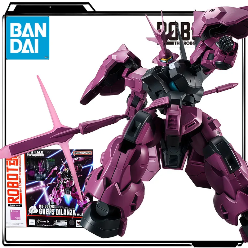 

Bandai натуральная аниме-фигурка ROBOT MD-0032G Dilanza Guel's Custom Machine, экшн-фигурки, игрушки для мальчиков, детский подарок, Коллекционная модель