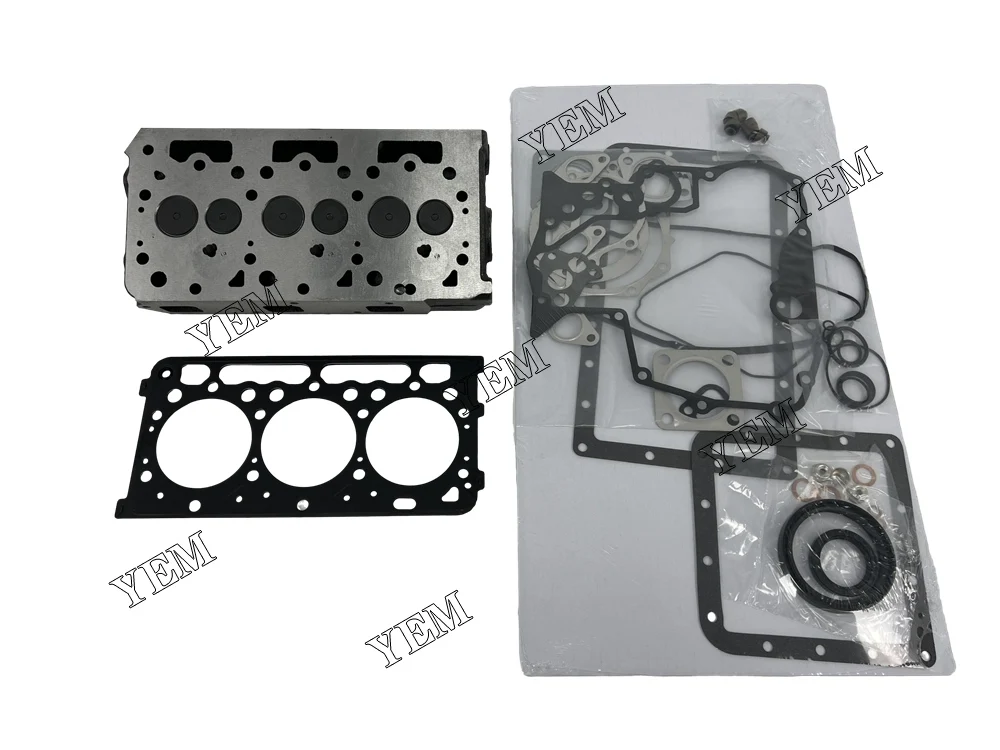 For Kubota D902 Diesel engine Parts Cylinder Head Assy+Full Gasket Kit