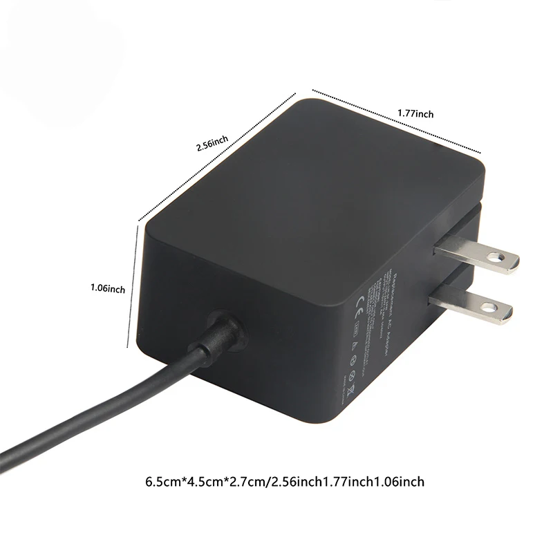5.2V 2.5A 13W for Microsoft Power Adapter Charger Surface 3 Tablet Laptop Adapter Power Supplies Pour Microsoft