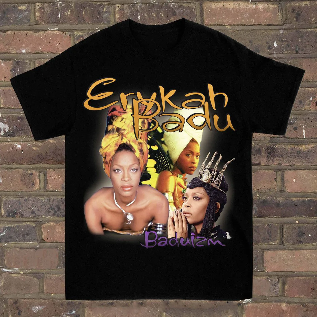 

Erykah Badu Baduizm T-Shirt Cotton Unisex Tee All Size S-4XL