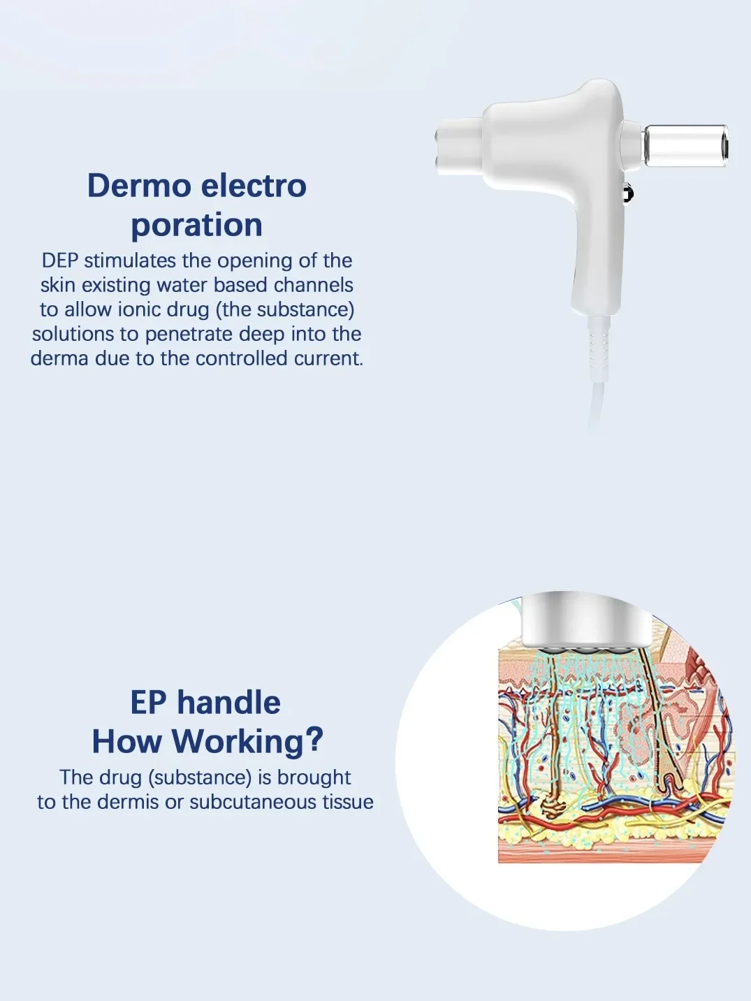 Cross border special supplelectroporation Awua peeling machine infusion moisturizing vacuum pore deep cleaning blackhead removal