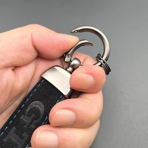 2024 GTD Leather Sumpers Keychain Men Luxury Luxury Car Keychain for Volkswagen VW Polo Golf 6 7 8 mk6 mk7 GTD Keychain Accessories 10 Main Sales Key Door VW Golf - №5