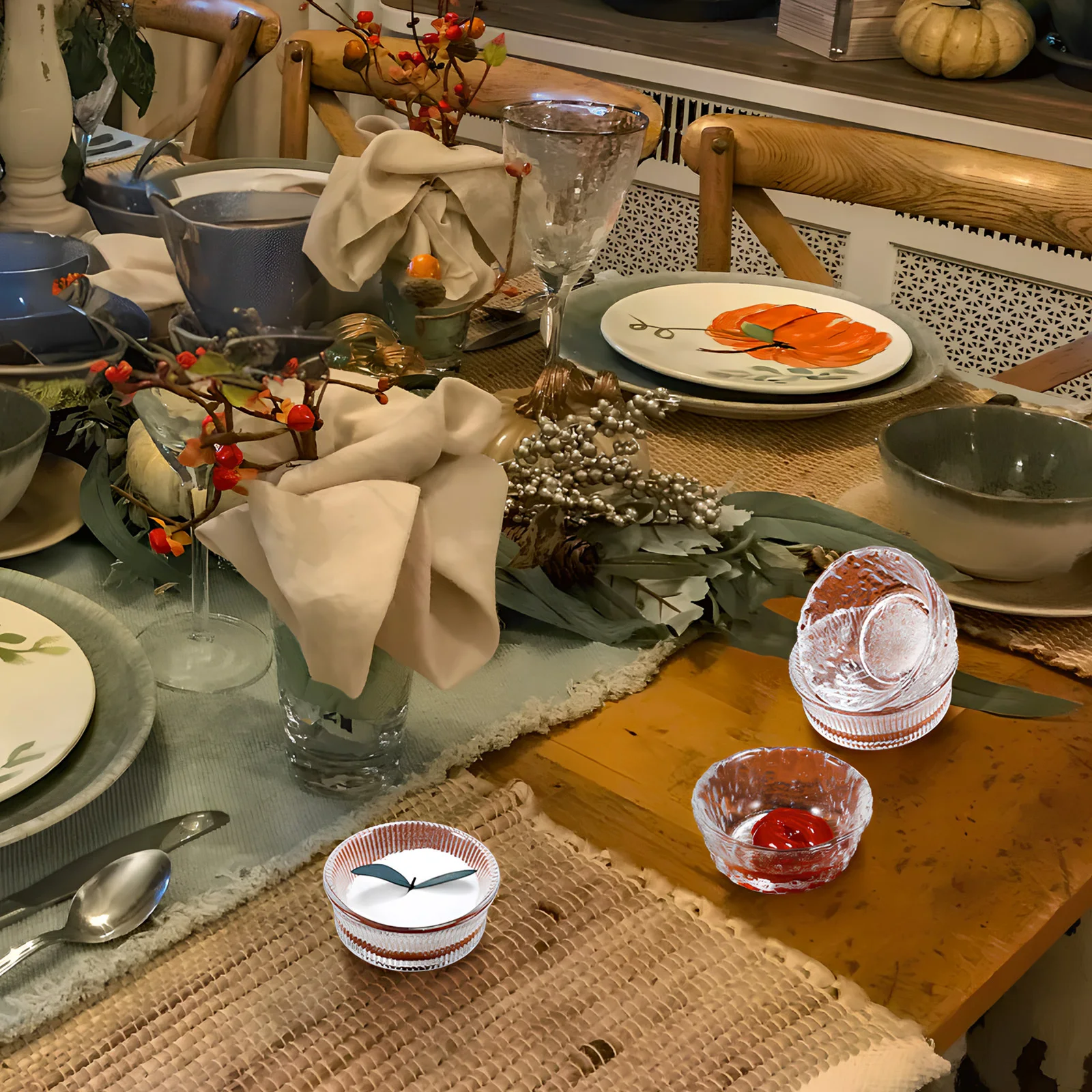 

6Pcs Sweet Sauce Dish Vinegar Plate Small Bowls Elegant Appearance Quality Multipurpose Kitchen Dining Supplies