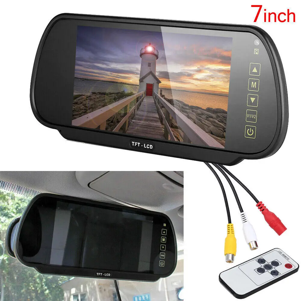 Backup Camera Rear View Packing System HD 7
