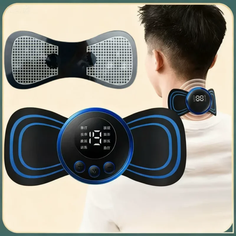 

Массажер для шеи с дистанционным управлением Набор EMS Портативный перезаряжаемый патч Интенсивность специально разработан для расслабления и снятия усталости