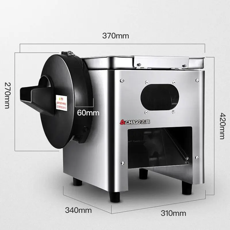Cortador de carne elétrico manual cortador comercial totalmente automático multifunções máquina corte vegetal slicer