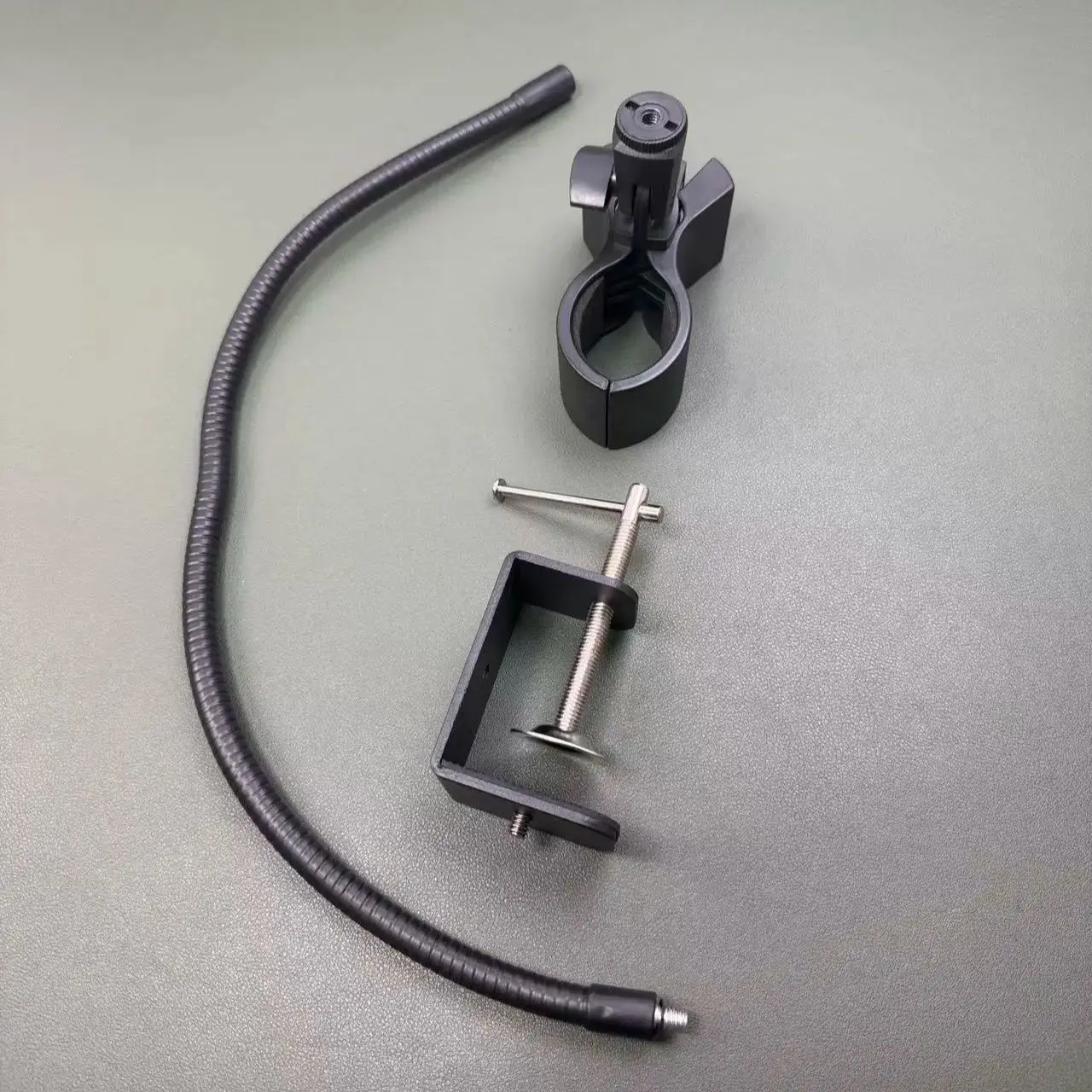 Metal C-Shaped Clip Desktop Shelf Specific Strong Holder Extension Hose Fan Bracket Microphone Stand for Office And Home Use