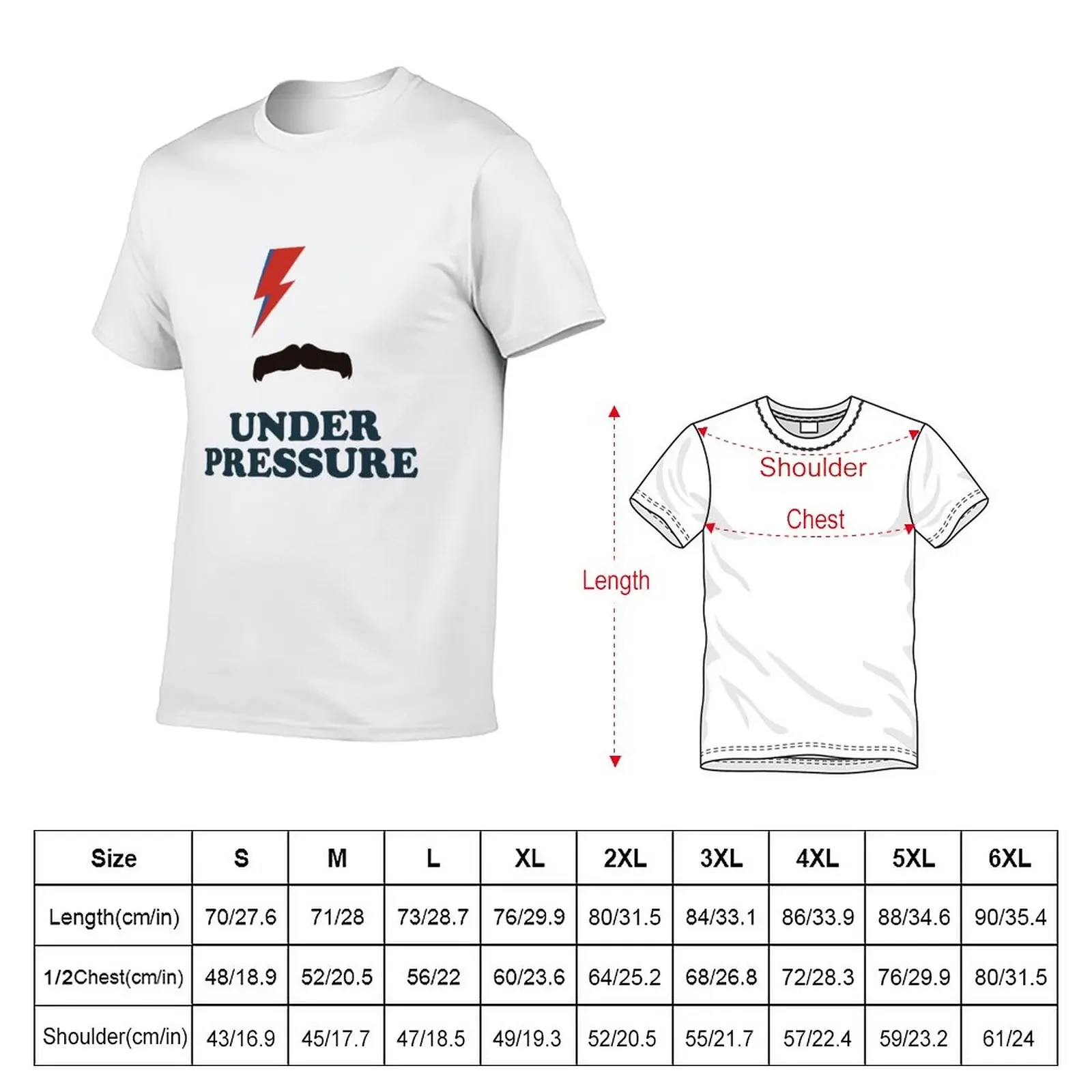 Under Pressure T-Shirt quick drying for a boy summer top men clothing